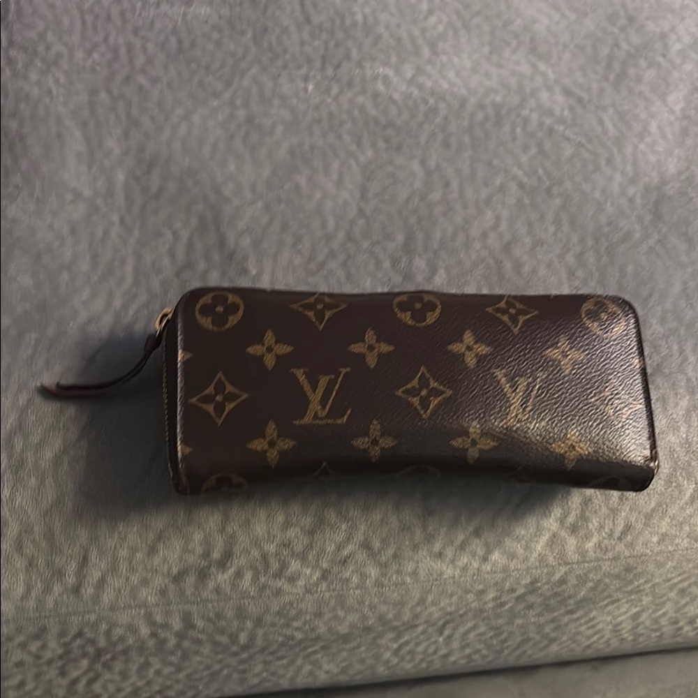 Louis Vuitton Dark Brown Monogram Zipper Wallet